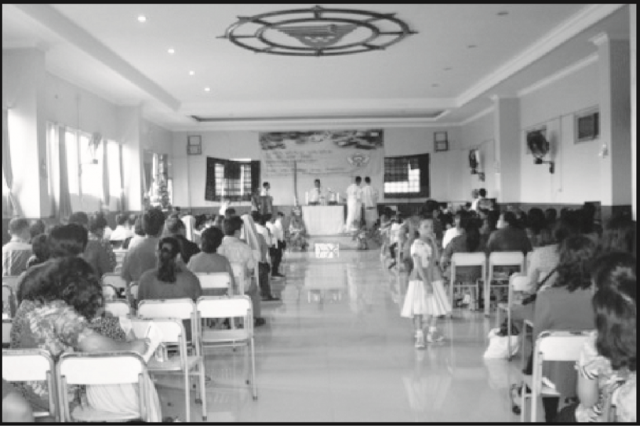 Perayaan Natal di Sekolah Sariputra