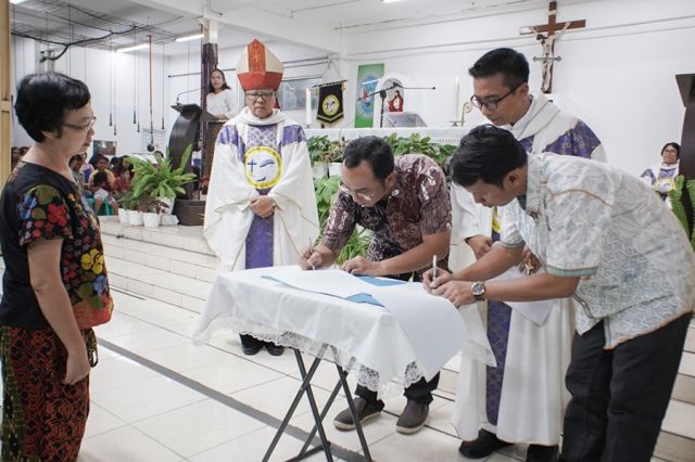 Pelantikan Dewan Paroki Harian Periode 2019-2022