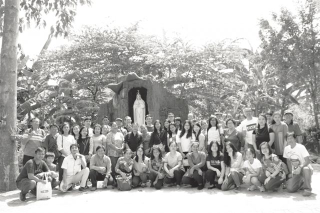 Ziarah Katekumen PG CIT ke Goa Maria Sendang Kahuripan