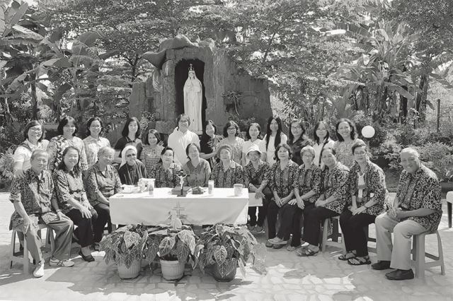 Kunjungan Persahabatan Pengurus WULAN Warga Usia Lanjut dari Paroki Tanjung Priok