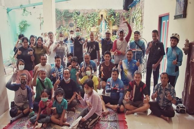 Gowes Kunjungan Informal ke Sektor Cibitung