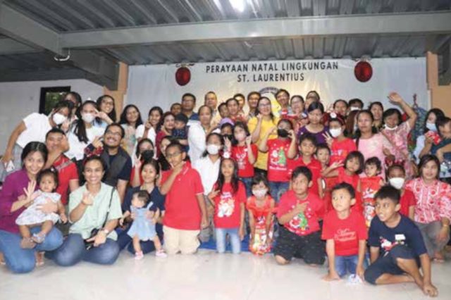 Perayaan Natal Lingkungan St. Laurentius