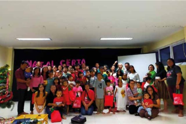 Natal Ceria Anak Lingkungan Laurentius