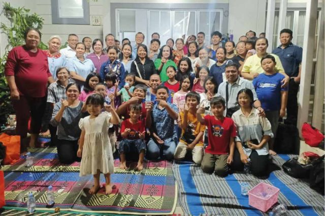 Doa Novena dan Misa di Lingkungan Laurentius