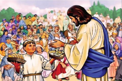 Lima Roti dan Dua Ikan Yoh.6:9
