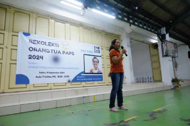 Rekoleksi Orang Tua PAPS 2024  - Pelayanan Anak Kita adalah Pelayanan Kita