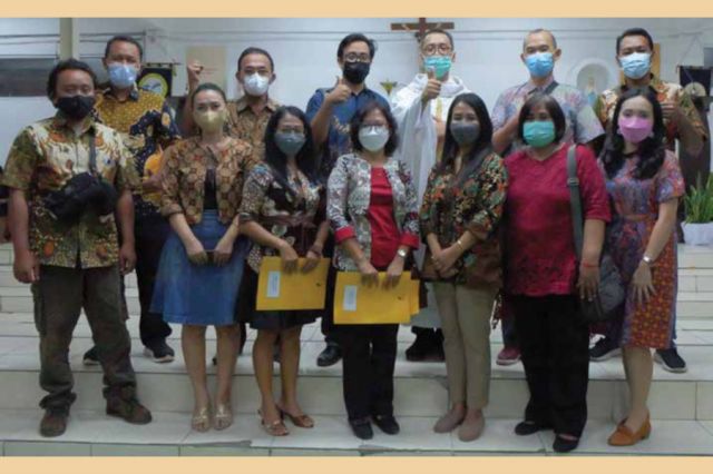 Upacara Pelantikan Seksi Bidang, PPG dan ASAK Paroki Cikarang Gereja Ibu Teresa - Periode  2022-2025 bagian 2