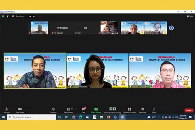 Optimalkan Imunitas Anak di Masa Pandemi - Serial Bincang Sehat Paroki Cikarang