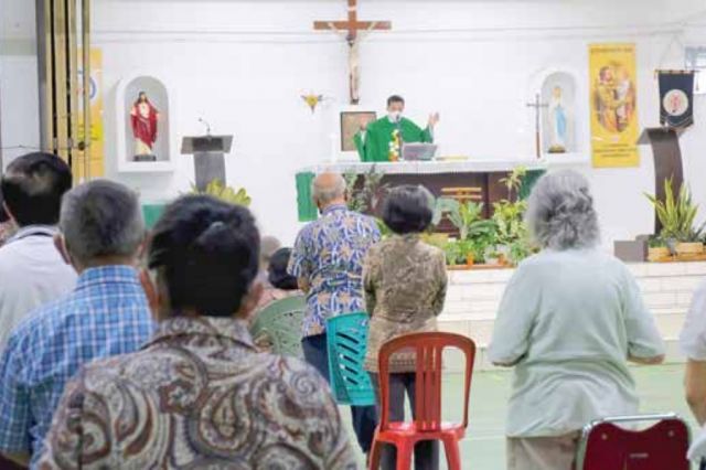 Misa Tatap Muka Perdana bagi WULAN di Masa Pandemi