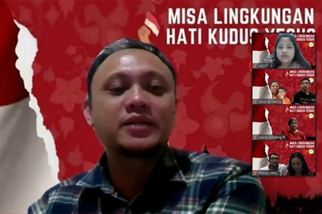 Misa Lingkungan Hati Kudus Yesus