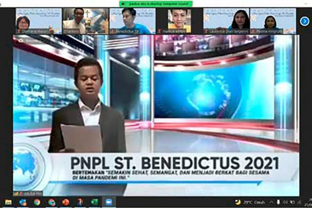 Perayaan Nama Pelindung Lingkungan St. Benediktus - Semakin sehat, semangat, dan menjadi berkat bagi sesama di masa pandemi