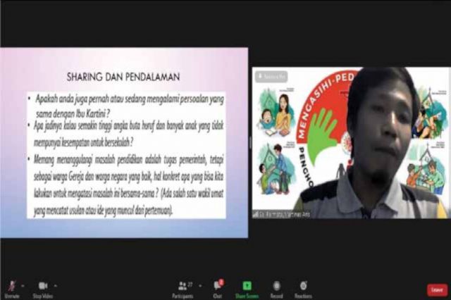 Aktivitis Lingkungan Laurentius Menyambut Paskah