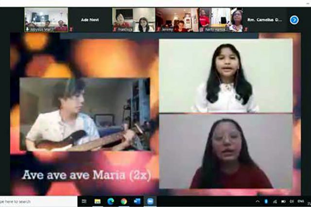 Rosario Merah Putih Bina Iman Anak dan Bina Iman Remaja Lingkungan St. Gabriel