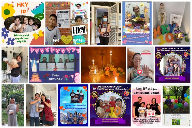 Misa Syukur 10 Tahun Lingkungan Hati Kudus Yesus HKY